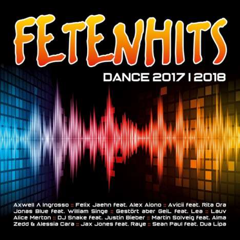 Fetenhits Dance 2017 - 2018, 2 CDs