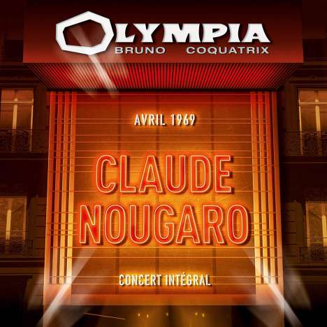 Claude Nougaro: Olympia 1969, 2 CDs