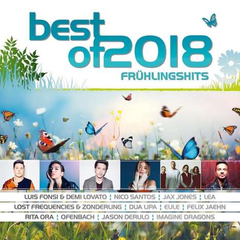 Best Of 2018: Frühlingshits, 2 CDs