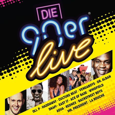 Die 90er Live, 2 CDs