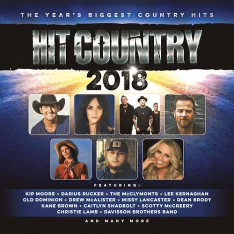 Hit Country 2018, 2 CDs