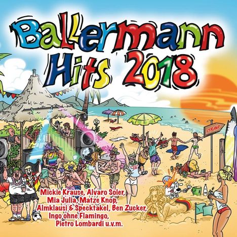 Ballermann Hits 2018, 2 CDs