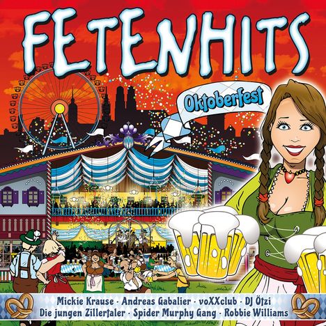 Fetenhits: Oktoberfest, 2 CDs