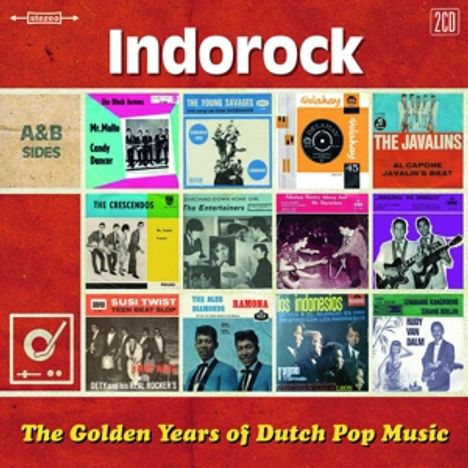 The Golden Years Of Dutch Pop Music: Indorock, 2 CDs