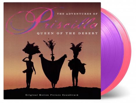 Filmmusik: Adventures Of Priscilla: Queen Of The Desert (180g) (Limited Numbered Edition) (Pink &amp; Purple Vinyl), 2 LPs