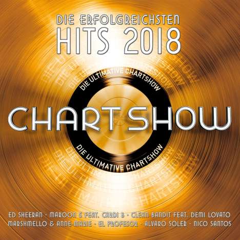 Die ultimative Chartshow - Hits 2018, 2 CDs