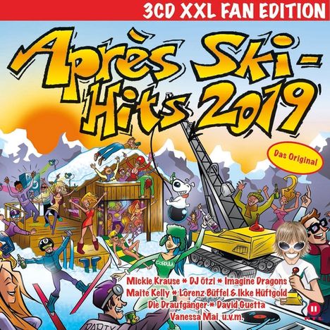 Après Ski Hits 2019 (XXL-Fan-Edition), 3 CDs