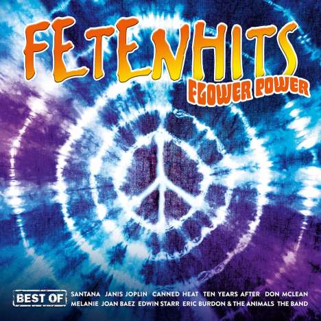 Fetenhits: Flower Power (Best Of), 3 CDs