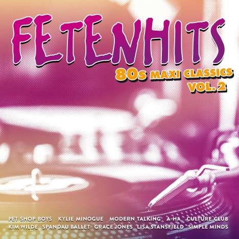 Fetenhits: 80s Maxi Classics Vol. 2, 3 CDs