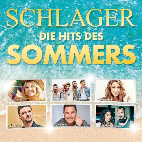 Schlager - Die Hits des Sommers, 2 CDs