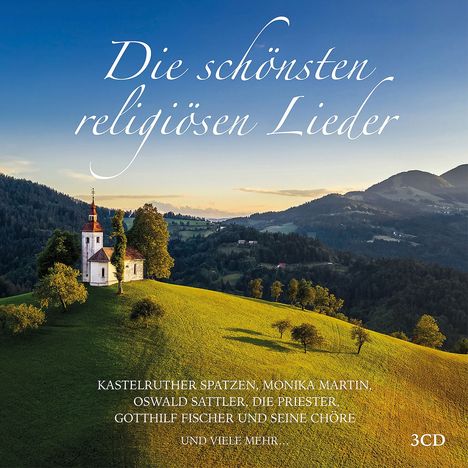 Die schönsten religiösen Lieder, 3 CDs