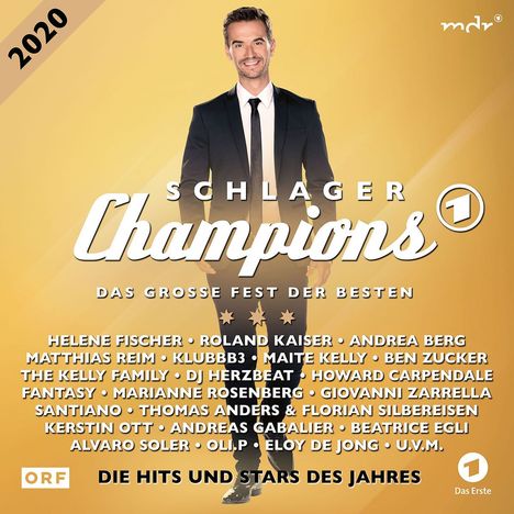 Schlagerchampions 2020: Das große Fest der Besten, 2 CDs