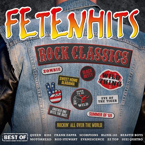 Fetenhits Rock Classics: Best Of, 3 CDs