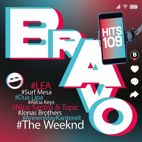 Bravo Hits 109, 2 CDs