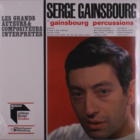 Serge Gainsbourg (1928-1991): Percussions, LP