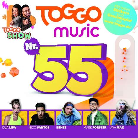 Toggo Music 55, CD