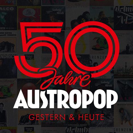 50 Jahre Austropop: Gestern &amp; Heute, 2 CDs