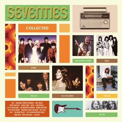 Seventies Collected (180g) (Limited Numbered Edition) (Transparent Red Vinyl), 2 LPs