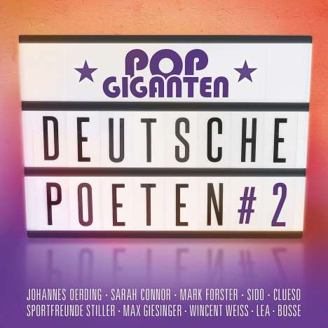 Pop Giganten - Deutsche Poeten 2, 2 CDs