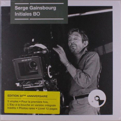 Serge Gainsbourg (1928-1991): Initiales B.o., 3 LPs