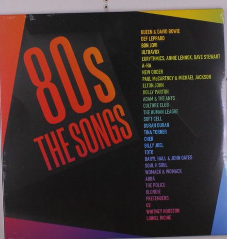 80s The Songs, 2 LPs