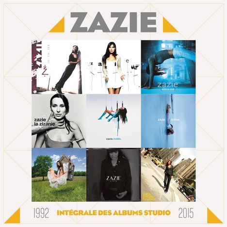 Zazie: 1992-2015, 5 CDs