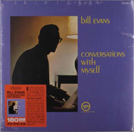 Bill Evans (Piano) (1929-1980): Conversations With Myself (180g), LP