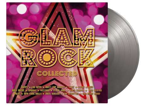 Glam Rock Collected (180g) (Limited Numbered Edition) (Silver Vinyl), 2 LPs