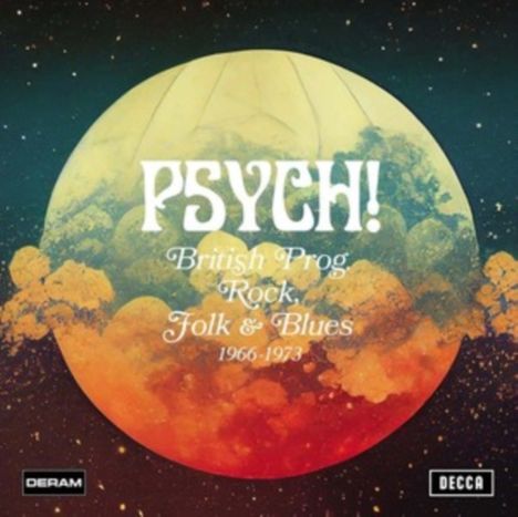 Psych! British Prog, Rock, Folk &amp; Blues 1966 - 1973, 3 CDs