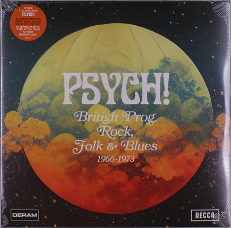 Psych! British Prog, Rock, Folk &amp; Blues 1966 - 1973, 2 LPs