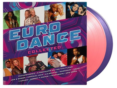 Eurodance Collected (180g) (Limited Edition) (LP1: Pink Vinyl / LP2: Purple Vinyl), 2 LPs