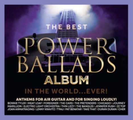 The Best Power Ballads In The World... Ever!, 3 CDs