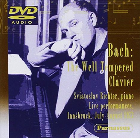 Johann Sebastian Bach (1685-1750): Das Wohltemperierte Klavier 1 &amp; 2, DVD-Audio