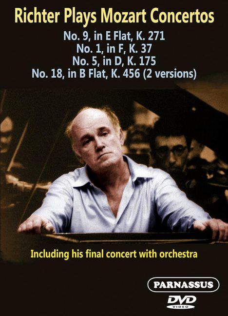Svjatoslav Richter spielt Mozart-Klavierkonzerte, DVD