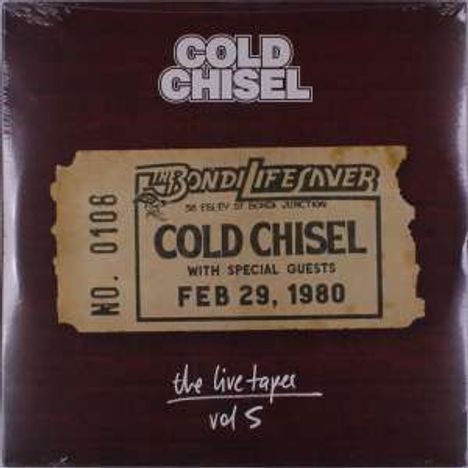 Cold Chisel: The Live Tapes Vol. 5, 2 CDs