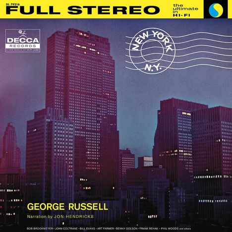 George Russell (1923-2009): New York, N.Y. (Acoustic Sounds) (180g), LP