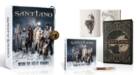Santiano: Wenn die Kälte kommt (limitierte Fanbox), 2 CDs und 1 Merchandise