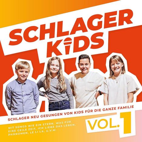 Schlagerkids: Vol. 1 (von Kids für die ganze Familie), CD