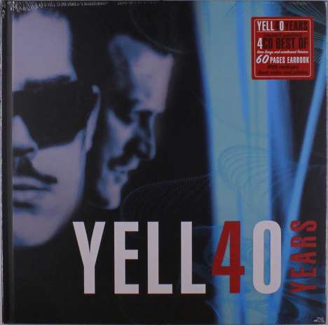 Yello: 40 Years (Limited Handnumbered Earbook), 4 CDs