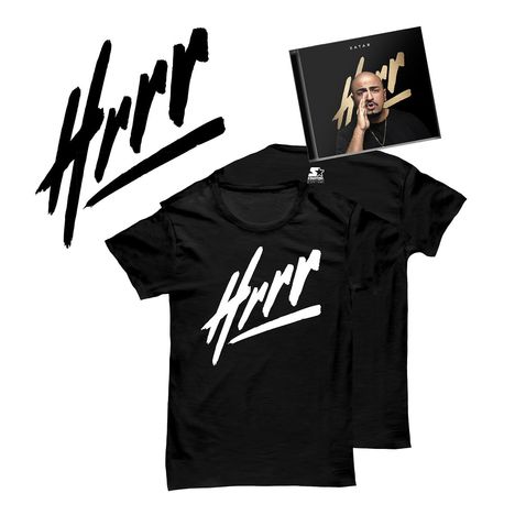 Xatar: HRRR (Limited Bundle Small Size), 1 CD und 1 T-Shirt