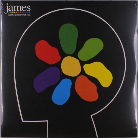 James (Rockband): All The Colours Of You (Limited Edition) (Red/Black Half &amp; Half Vinyl), 2 LPs