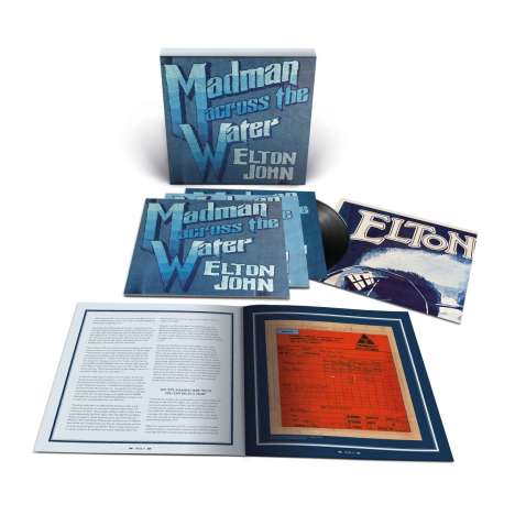 Elton John (geb. 1947): Madman Across The Water (180g) (Limited 50th Anniversary Edition Box Set), 4 LPs