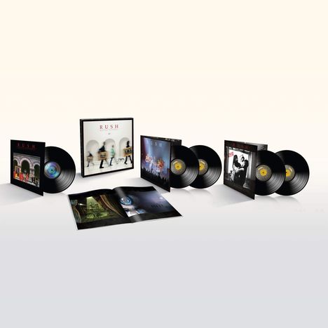 Rush: Moving Pictures (40th Anniversary) (180g) (Limited Deluxe Edition) (DMM Half-Speed Mastering), 5 LPs