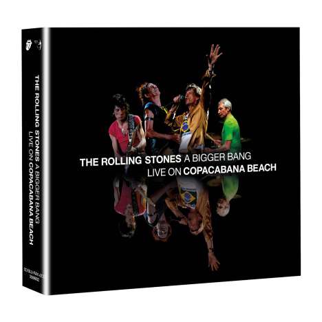 The Rolling Stones: A Bigger Bang: Live On Copacabana Beach 2006, 2 CDs und 1 Blu-ray Disc