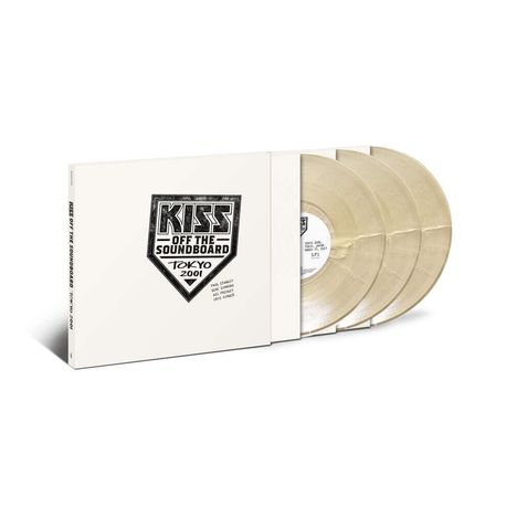 Kiss: Off The Soundboard: Tokyo Dome 2001 Live (180g) (Limited Edition) (Colored Vinyl), 3 LPs