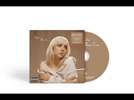 Billie Eilish: Happier Than Ever (+ Poster), CD