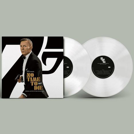 Filmmusik: James Bond: No Time To Die (Limited Edition) (White Vinyl), 2 LPs