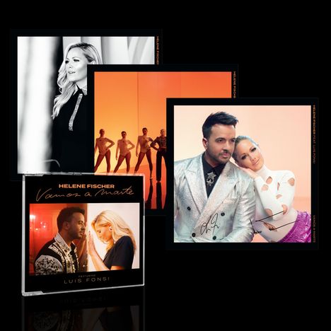 Helene Fischer Feat. Luis Fonsi: Vamos A Marte (Limited Fanbundle) (CD-Single + 3 Artprints), Single-CD