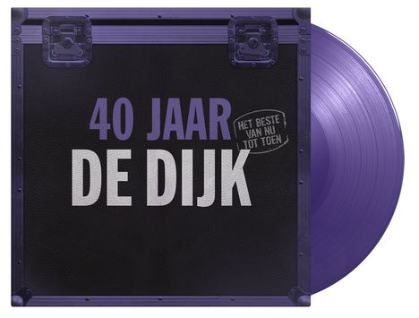 De Dijk: 40 Jaar (Het Beste Van Nu Tot Toen) (180g) (Limited Numbered Edition) (Purple Vinyl), 2 LPs