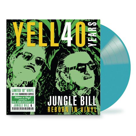 Yello: Jungle Bill - Reborn in Vinyl (Limited Numbered Edition) (Blue Vinyl), Single 10"